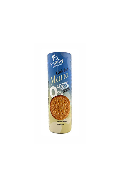 FAMİLY Golden Maria Biscuits 0% Sugar Free 200g | No Added Sugar | Golden Bak...