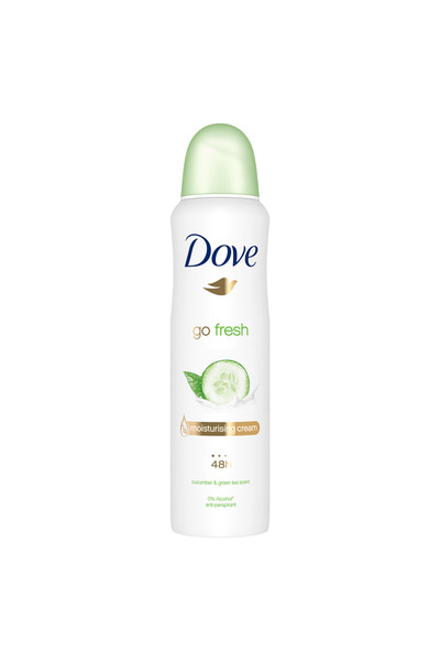 Dove go fresh cucumber&green tea - Women's antiperspirant deodorant, 48 h, 2 ...