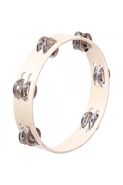 Cox T9-12 Deri Tef (Eğitim - 9 İnç) | Hakiki Deri Yüzey, Tek Sıra Zilli Ahşap...