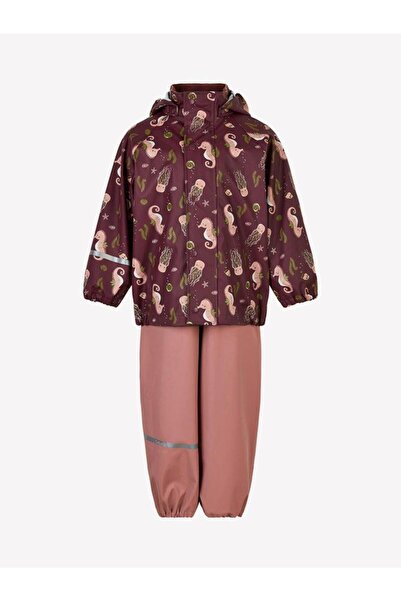 CeLaVi Sealife Burlwood 120 - Set jacheta+pantaloni ploaie si windstopper -