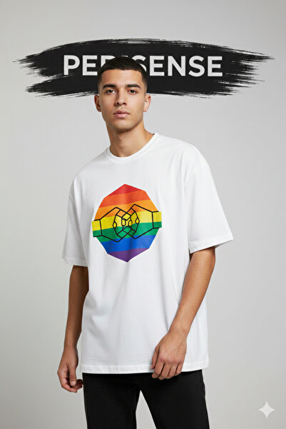 YRN COLLECTION تي شيرت للجنسين من Bold Two مطبوع Premium من القطن الممشط قصة ...