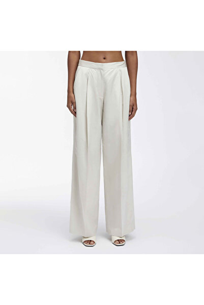 Calvin Klein Kadın Gri Pantolon