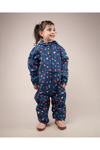 Next Baby Karakter Baskılı Su Geçirmez Tulum