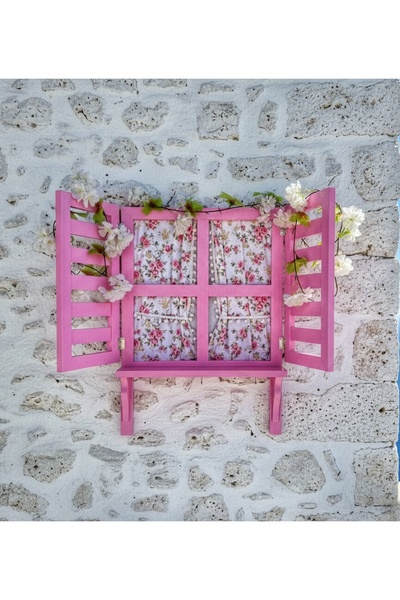 buraxe El yapımı panjurlu ahşap pencere, 100×70cm yer kaplar,bahçe,balkon,duv...