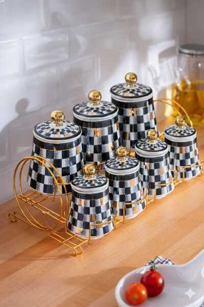 ZERAFET MASTER MAGIC 7'Lİ STANDLI BAHARAT TAKIMI