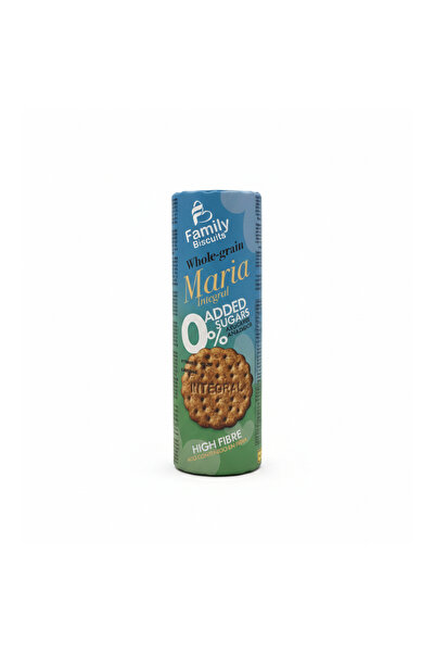 FAMİLY Maria Whole Grain Biscuits 0% Sugar Free 200g | No Added Sugar | High ...