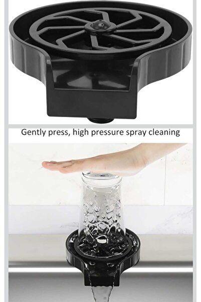 ZERİVA CONCEPT basmalı hızlı bardak temizleyici