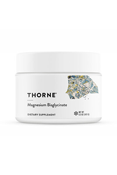 Thorne بيسجليسينات المغنيسيوم، 187 جم، يدعم القلب والأوعية الدموية