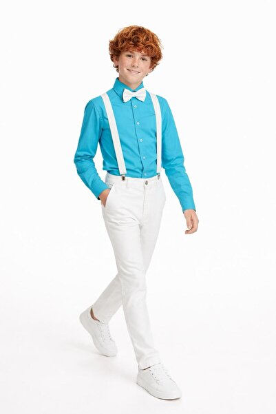 Kuraff Giyim Boy's Special Day Show Suit (Shirt-Trunks-Bow Tie Suit)