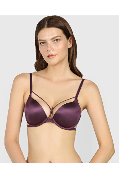 Isla & Evie حمالة صدر ذات فتحة صدر مزدوجة واضحة