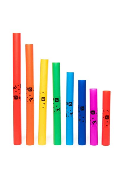 Cox CDTS-8 Diatonik Müzikal Borular (8'li) | Boomwhackers Tarzı Melodik Ritim...