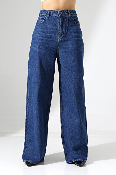 Cool & Sexy High Waist Relaxed Fit Wide Leg Jeans