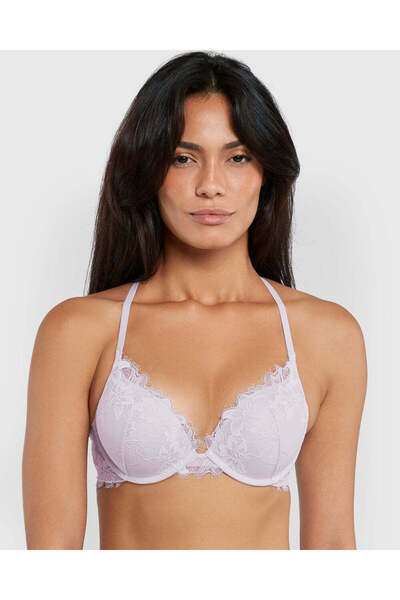 Isla & Evie حمالة صدر مبطنة بجل واضح