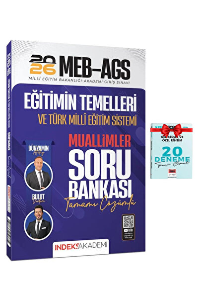 İndeks Akademi 2026 MEB-AGS Eğitimin Temelleri ve Türk Millî Eğitim Sistemi M...