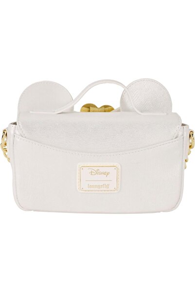 Loungefly Disney Minnie Mouse Wedding Bag - Minnie Mouse Sparkly Lace Wedding...