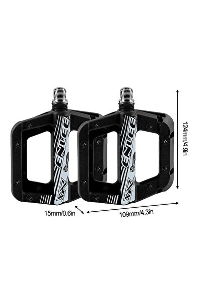 SARİSSA BİSİKLET Enlee Renkli Çivili Kaymaz Platform Pedal MTB Rulmanlı Plast...