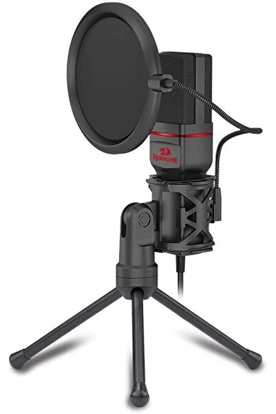 REDRAGON Severt GM100 Gaming Microphone with Pop Filter (3.5mm Connection)