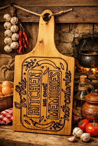MESSER HOME STYLE Kitchen Natural Solid Wood Cutting Board
