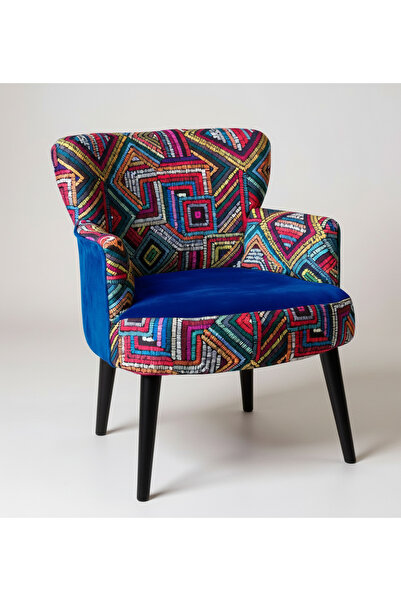 WATERYBROOK Dijital Baskılı Kumaş - Babyface Kumaş - Tekli Berjer Koltuk - Si...