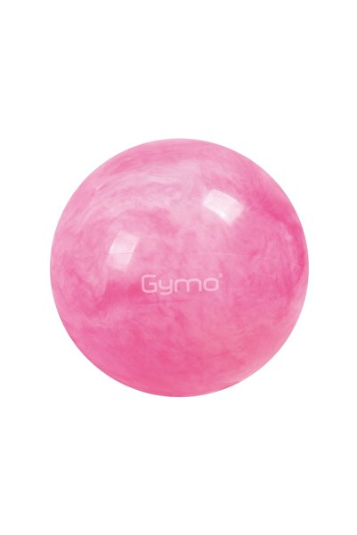 Gymo Про серия Cloudy Marble 55 см топка за пилатес и помпа РОЗОВО