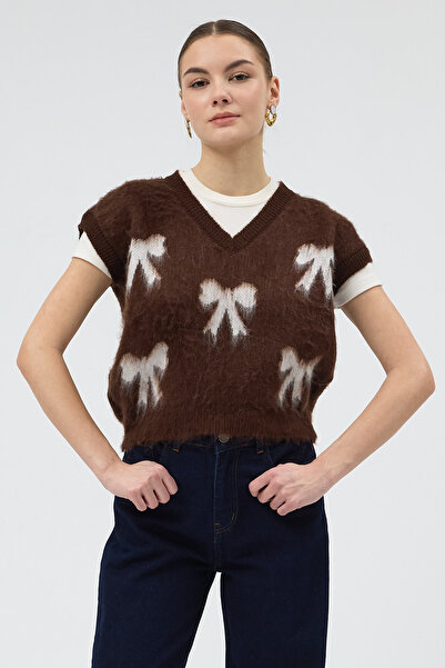 ARN Kurdele Desenli Süveter