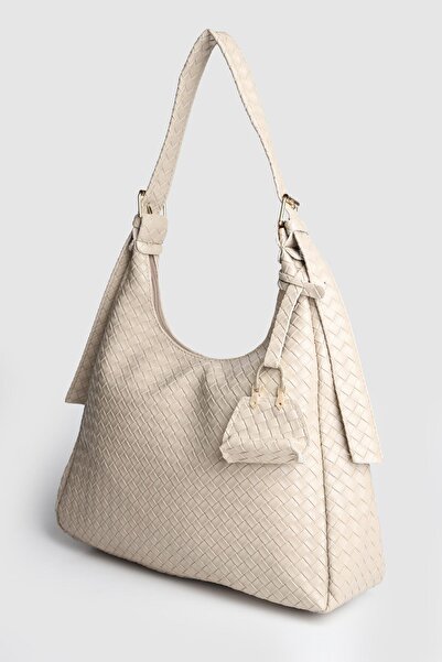 Store حقيبة كتف نسائية من Avoe مع حلية