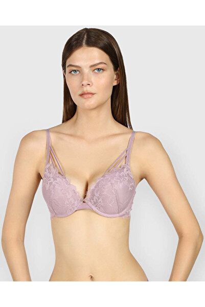 Isla & Evie حمالة صدر ذات فتحة صدر مزدوجة واضحة