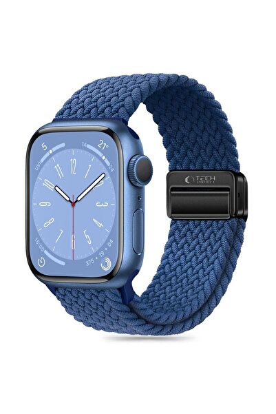 Tech-Protect Nylon Watch Band for Apple Watch - Blue