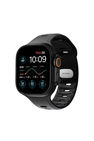 Nomad Tempo Band for Apple Watch Ultra 49mm, Black
