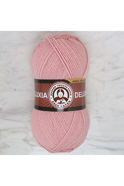 Ören Bayan DELUXIA Pudra Pembe El Örgü İpi (3 Adet) - Renk: 001