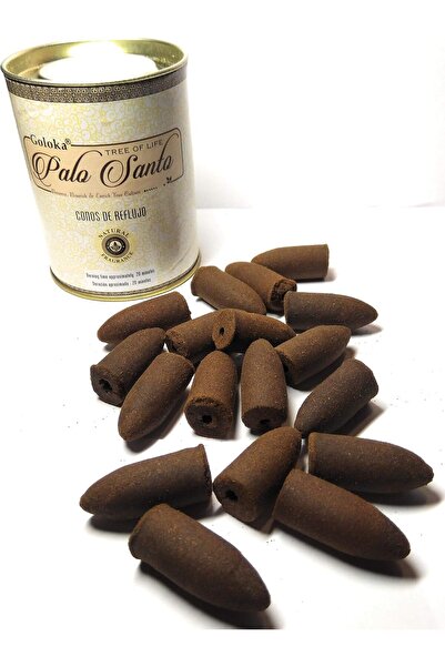 Goloka مخاريط بخور بالو سانتو ذات التدفق العكسي