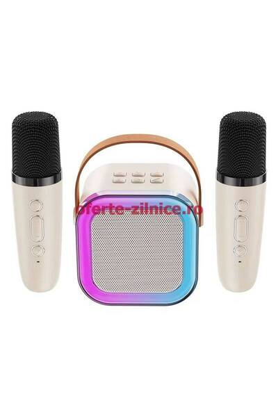 China Made Portable Karaoke Speaker with 2 Wireless Microphones