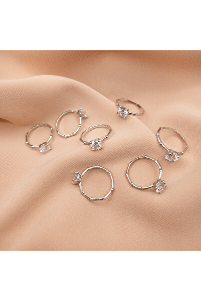 MOONGLOW ACCESSORIES Inel Silver Glow