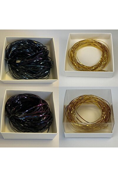 Kali 4-Pack Gold - Peacock-Colored Bartın Wire Twisting Wire