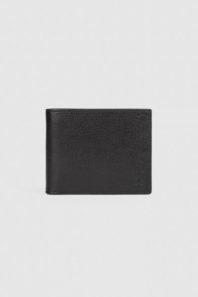 Store محفظة رجالية من الجلد الطبيعي المحمي بتقنية RFID من فيلني