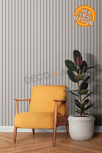 DECOMALL DÇ-79 Dekoratif Kendinden Yapışkanlı Duvar Fayans Kaplama Folyosu Du...