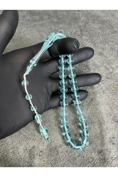 Mos Tespih High End Powder Amber Prayer Beads with System