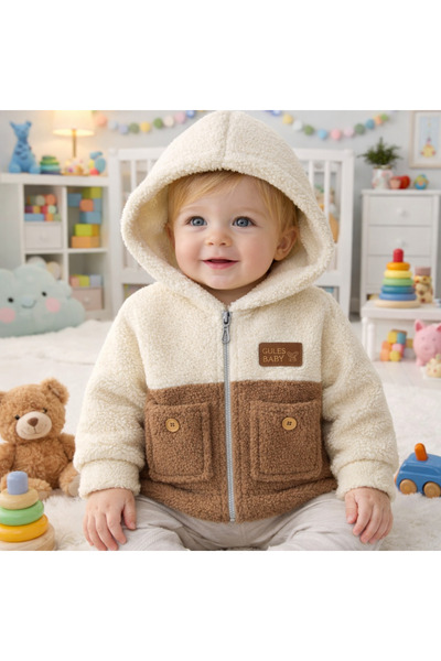 tinitins Tintins Welosft Baby Cardigan with Weapon Detail