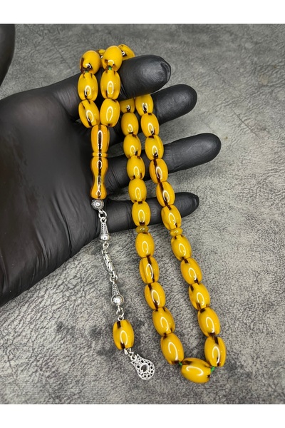 Mos Tespih Mătănii de rugăciune din chihlimbar de colecție, de înaltă calitat...