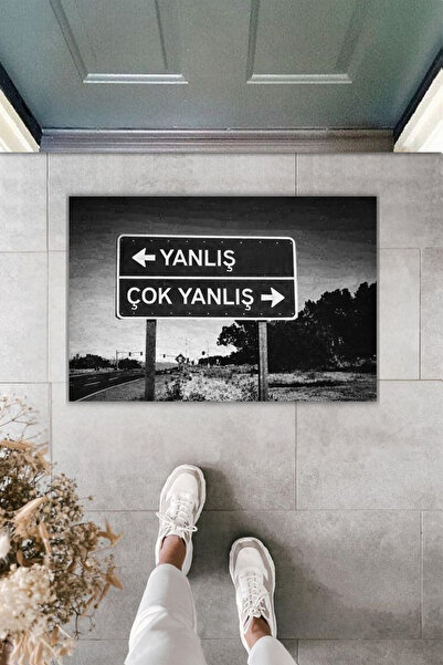 Rugmood Modern Digital Print Doormat - Humor Is so Wrong - Door Front Mat