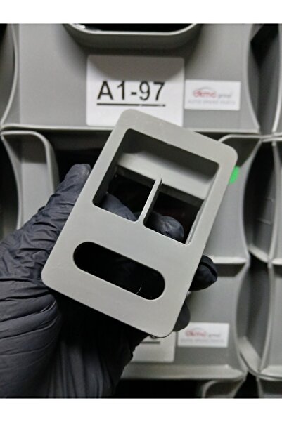 DKMC GROUP POLO ÖN SOL KAPI CAM DÜĞME ÇERÇEVESİ GRİ İKİLİ 2000 2001 MODELLER ...