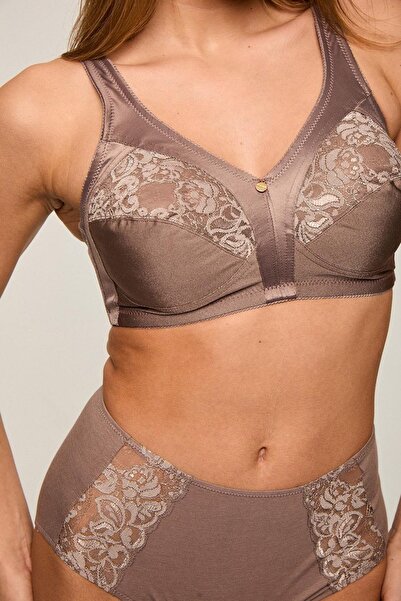Kom Mink Color Barbara Without Underwire Shaping / Sculpting Minimizer Bra