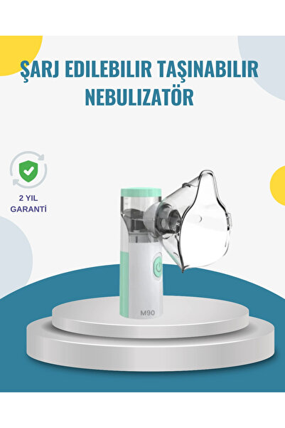 Epilons Şarjlı Taşınabilir Ultrasonik Nebulizatör Ultra Sessiz Azrlya-KR-RS34