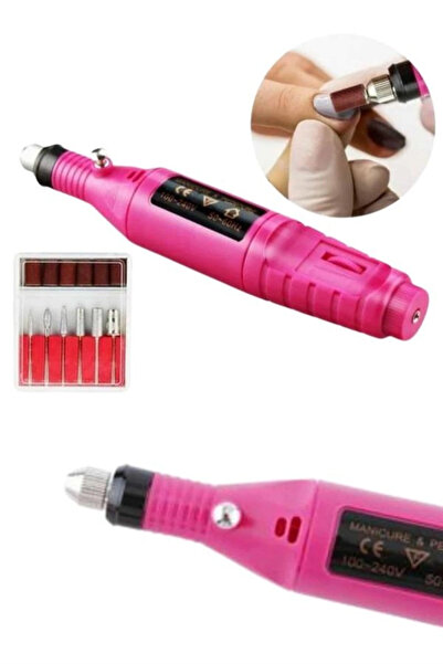 Epilons مجموعة باديكير مانيكير كهربائية احترافية، خيار رأس قابل للاستبدال