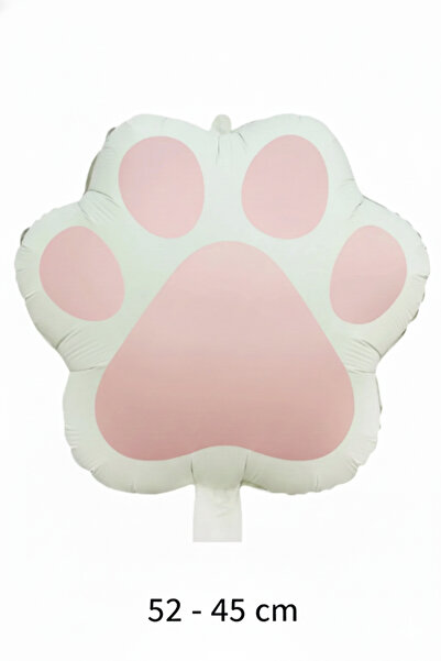 party mix Paw Print Foil Balloon 52X45 cm – Cat/Dog Paw Shaped Helium Compati...