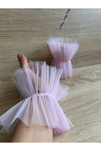 BBA TULLE STORE زوج واحد من أكمام العروس المسطحة، قفازات العروس، قفازات الزفا...