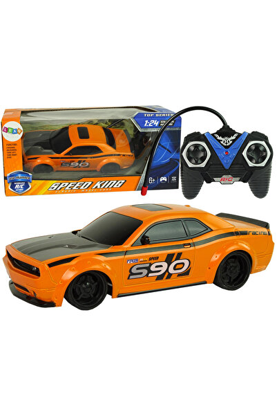 LEAN Masina Sport cu Telecomanda RC 1:24 Racing Orange