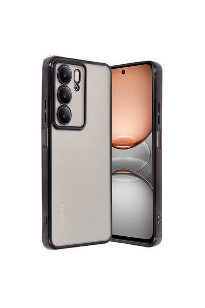 Twin Store C75 4g Case Silicone with Lens - Black