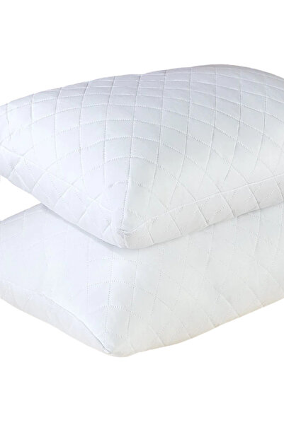 Evony 3 Pieces Air Permeable Zippered Quilted Pillow Protective Cover 50X70 cm