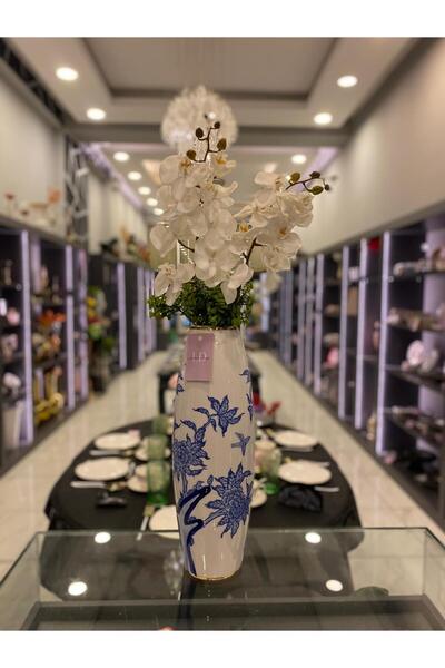 Lucian Design LAMEDORE BLUE BLANC VAZO